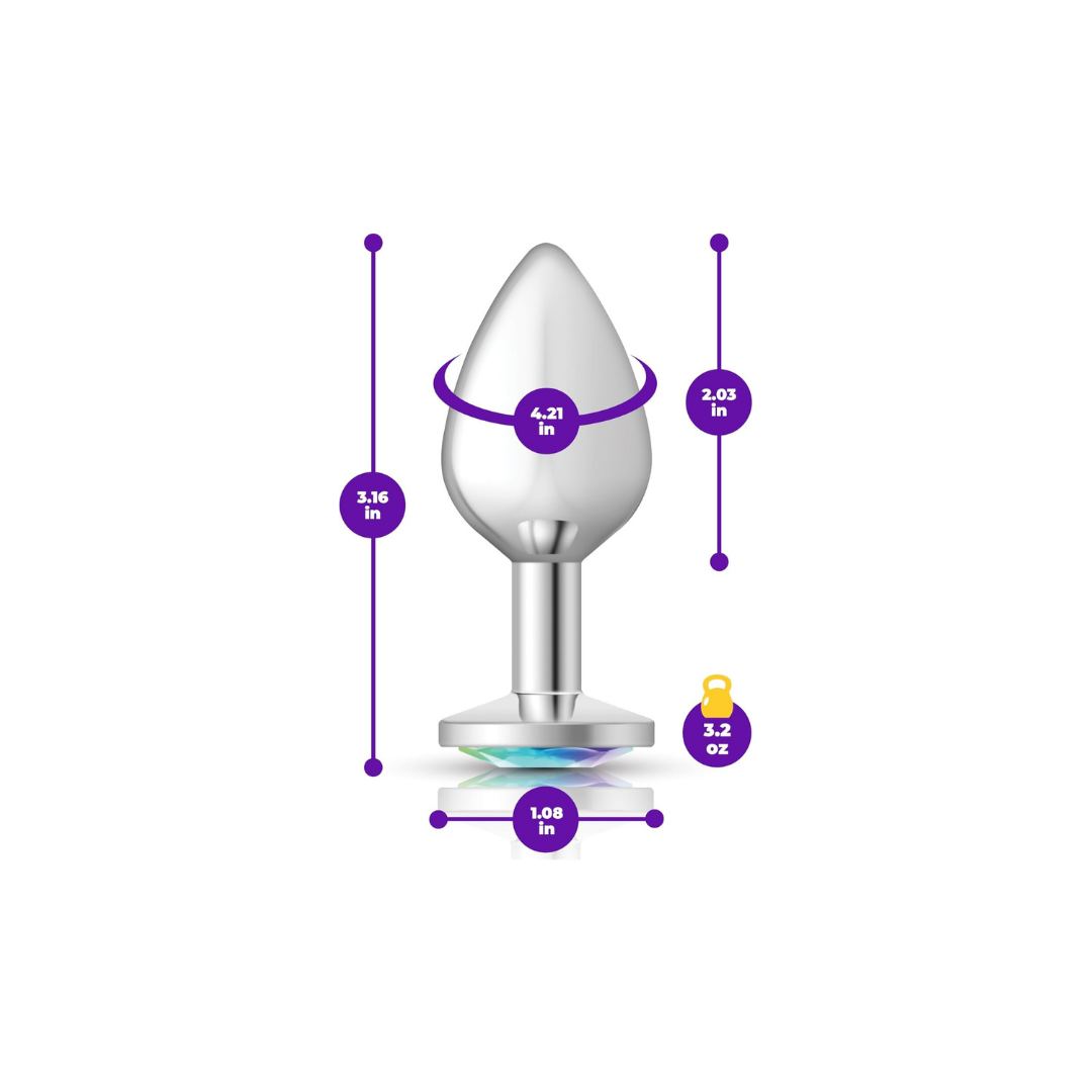 Cheeky Charms LED Anal Plug Mediano