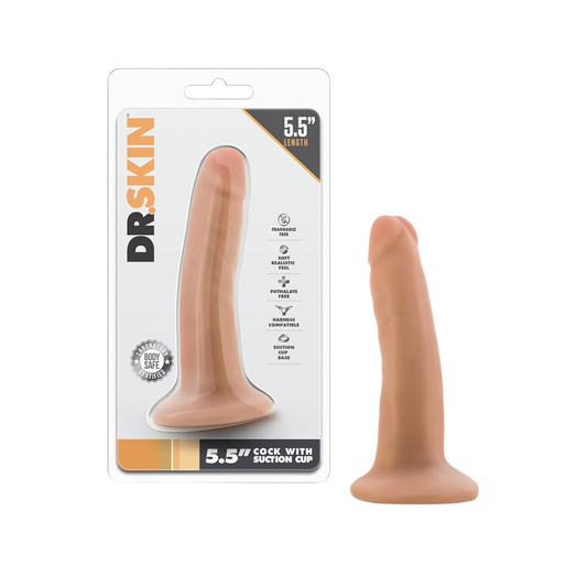 Dr. Skin 5.5" Suction Cup Dildo