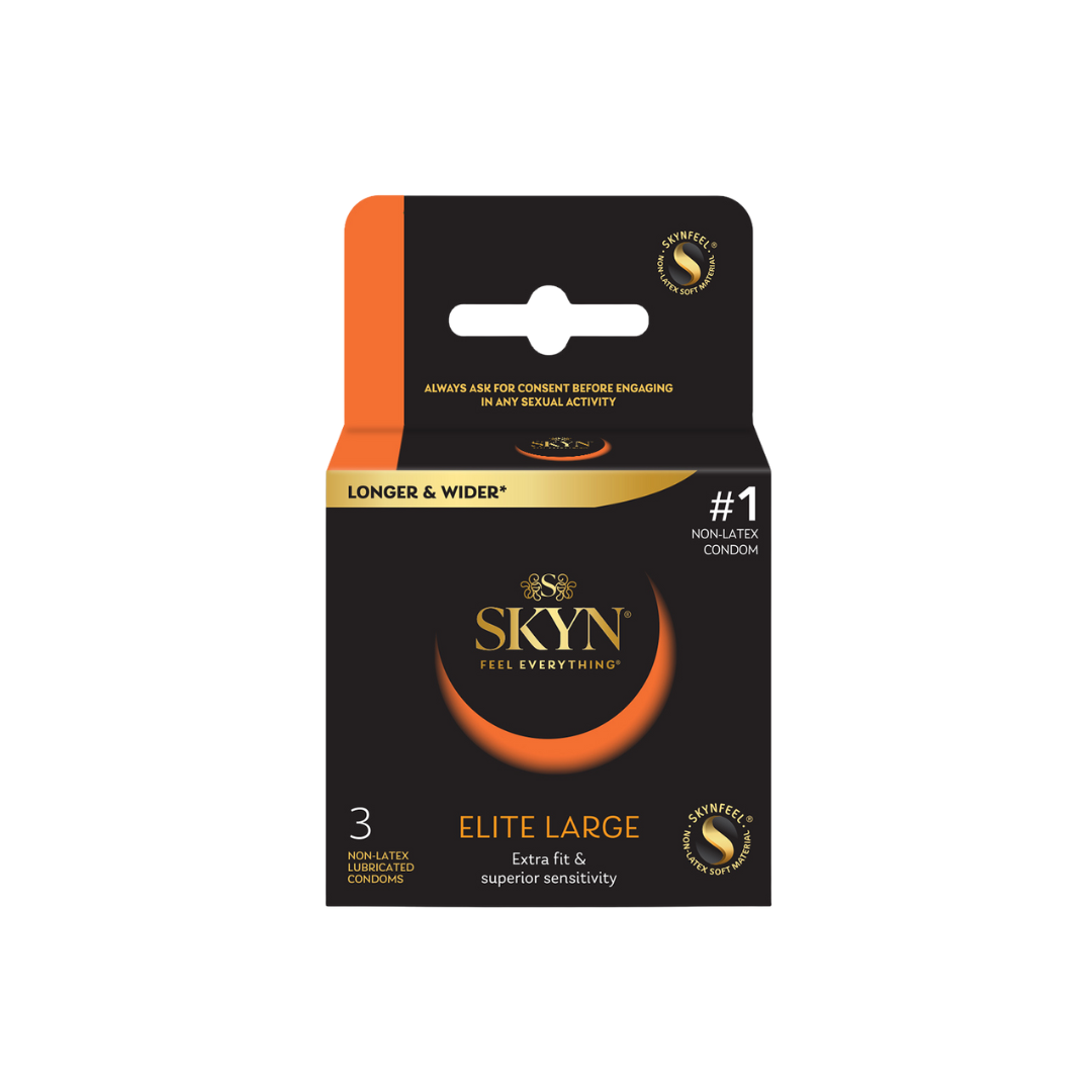 SKYN Elite Large Non-Latex Condoms 3-Pack