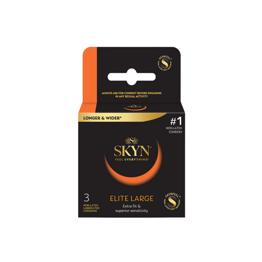 SKYN Elite Large Non-Latex Condoms 3-Pack