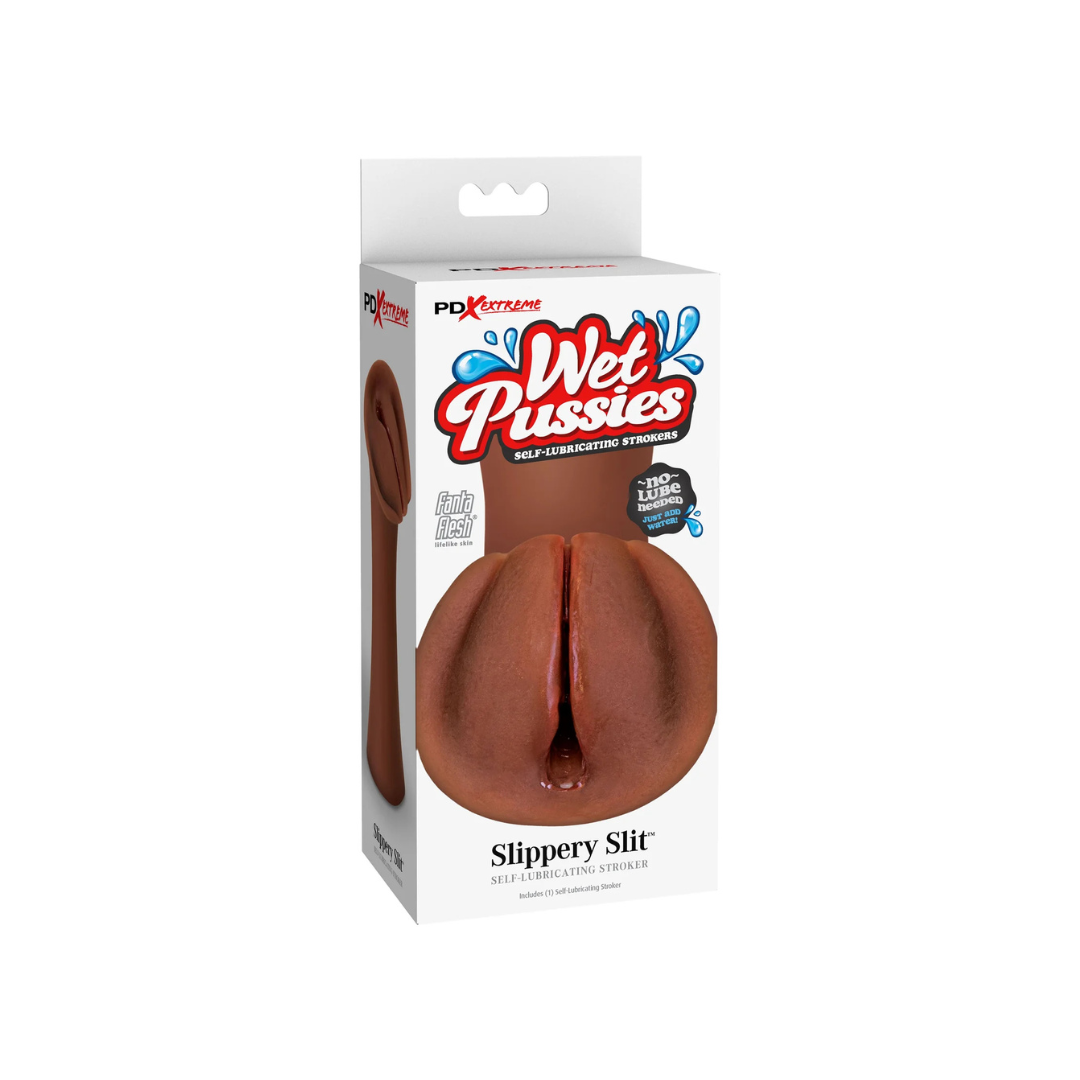PDX Wet Pussies Slippery Slit Brown