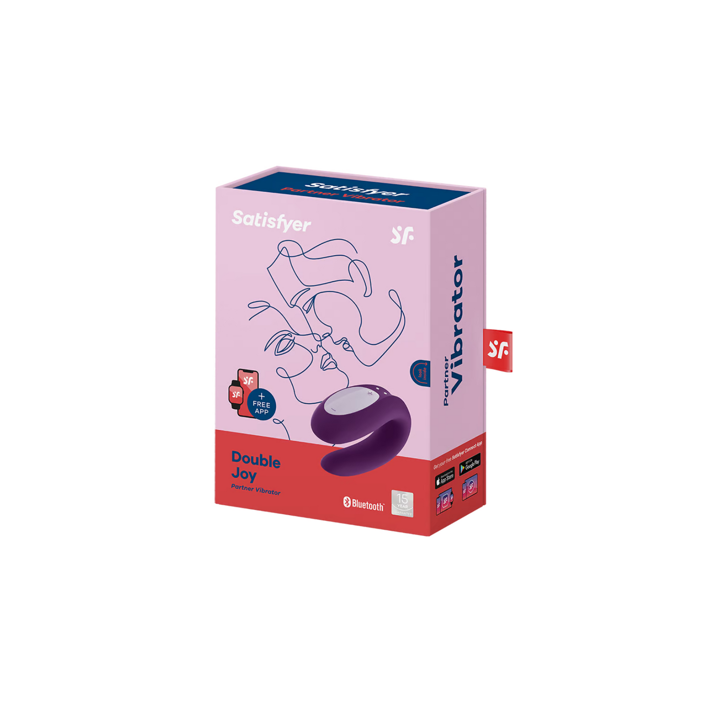 Satisfyer Double Joy Purple APP