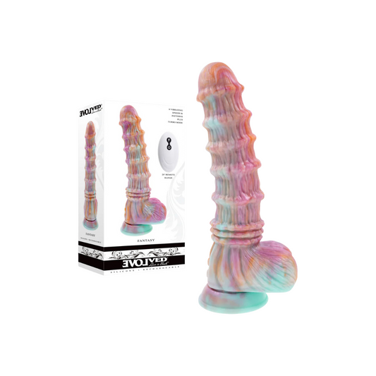 Fantasy 10.9" Vibrating Dragon Dildo