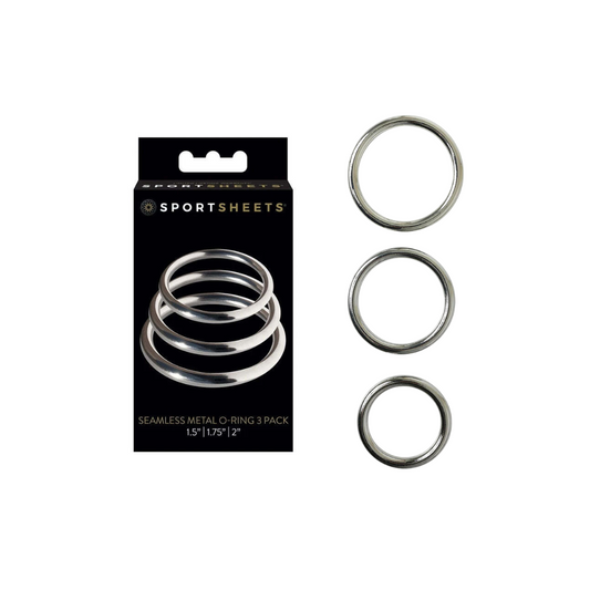 Sportsheets Metal O Ring 3 Pack