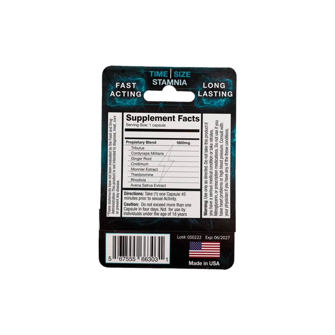 ZEUS PLUS 1800 mg Male Capsule