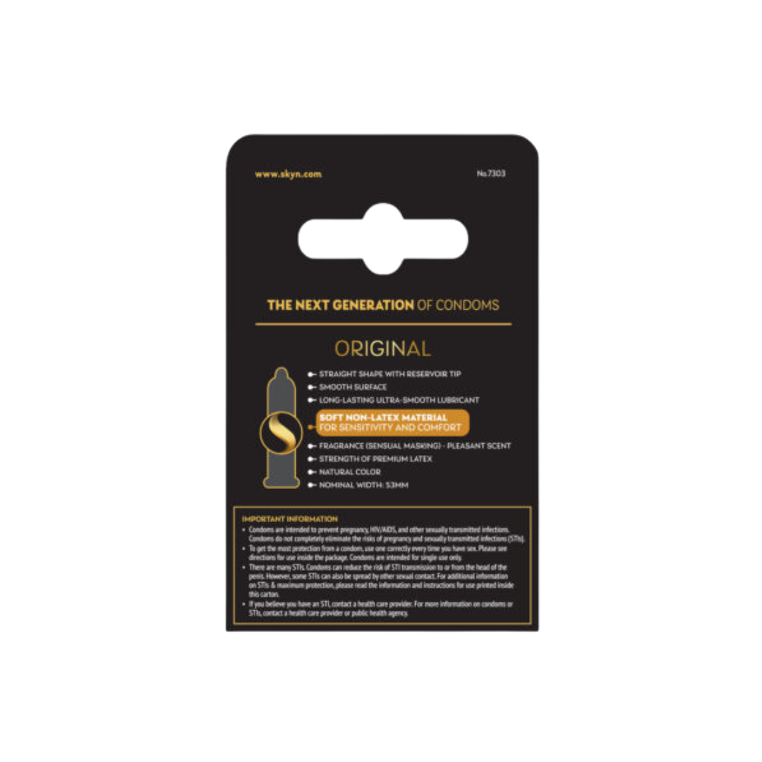SKYN Original Non-Latex Condoms 3-Pack