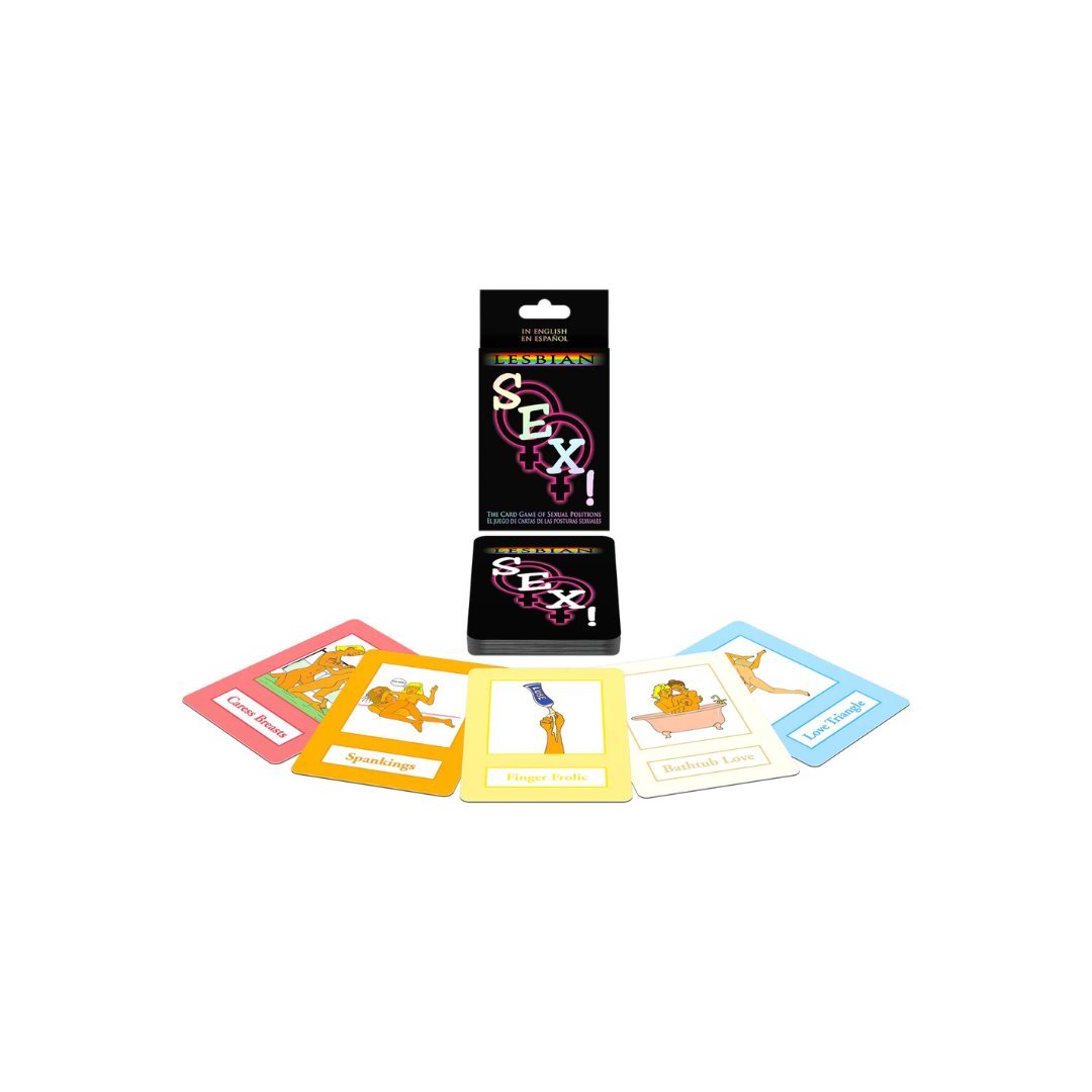 Sexo! Juego De Cartas Lesbian Bilingüe