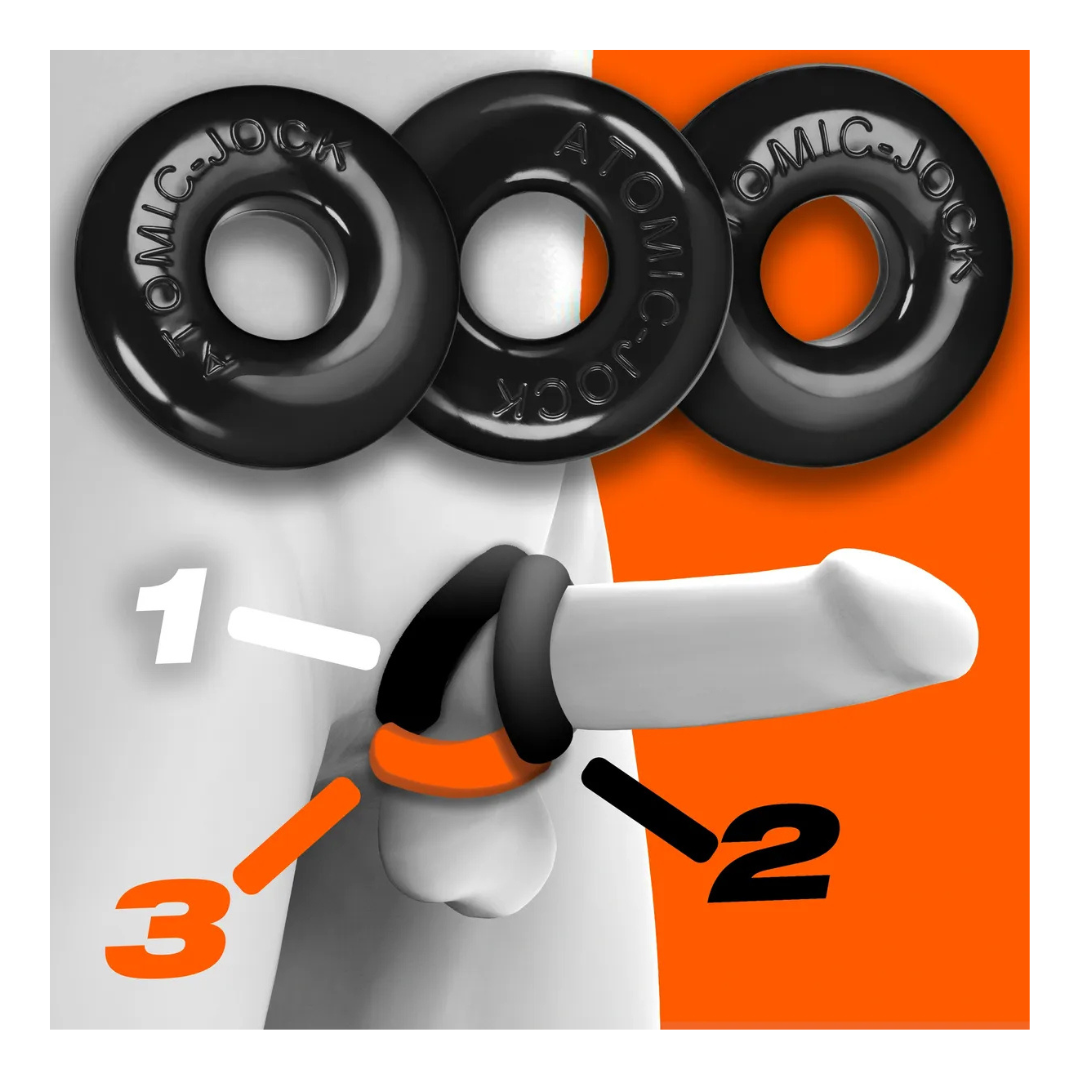 Oxballs Ringer Cockring 3-Pack