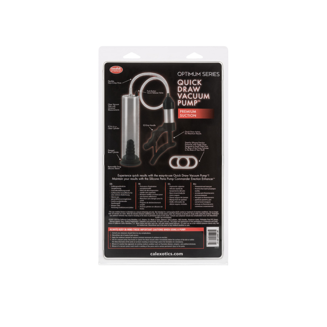 CalExotics Quick Draw Penis Pump