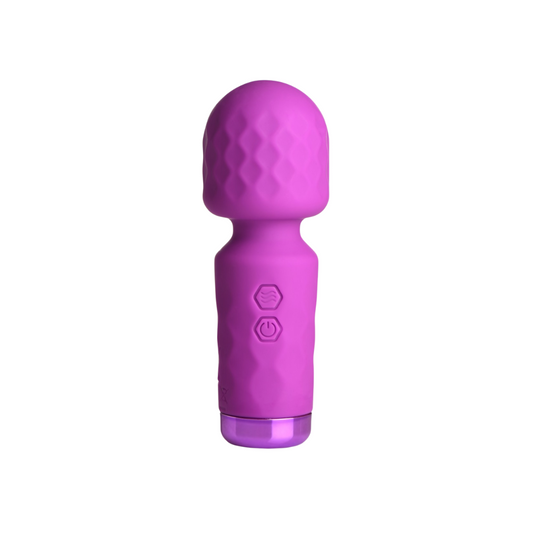 Bang! 10X Mini Silicone Wand Purple