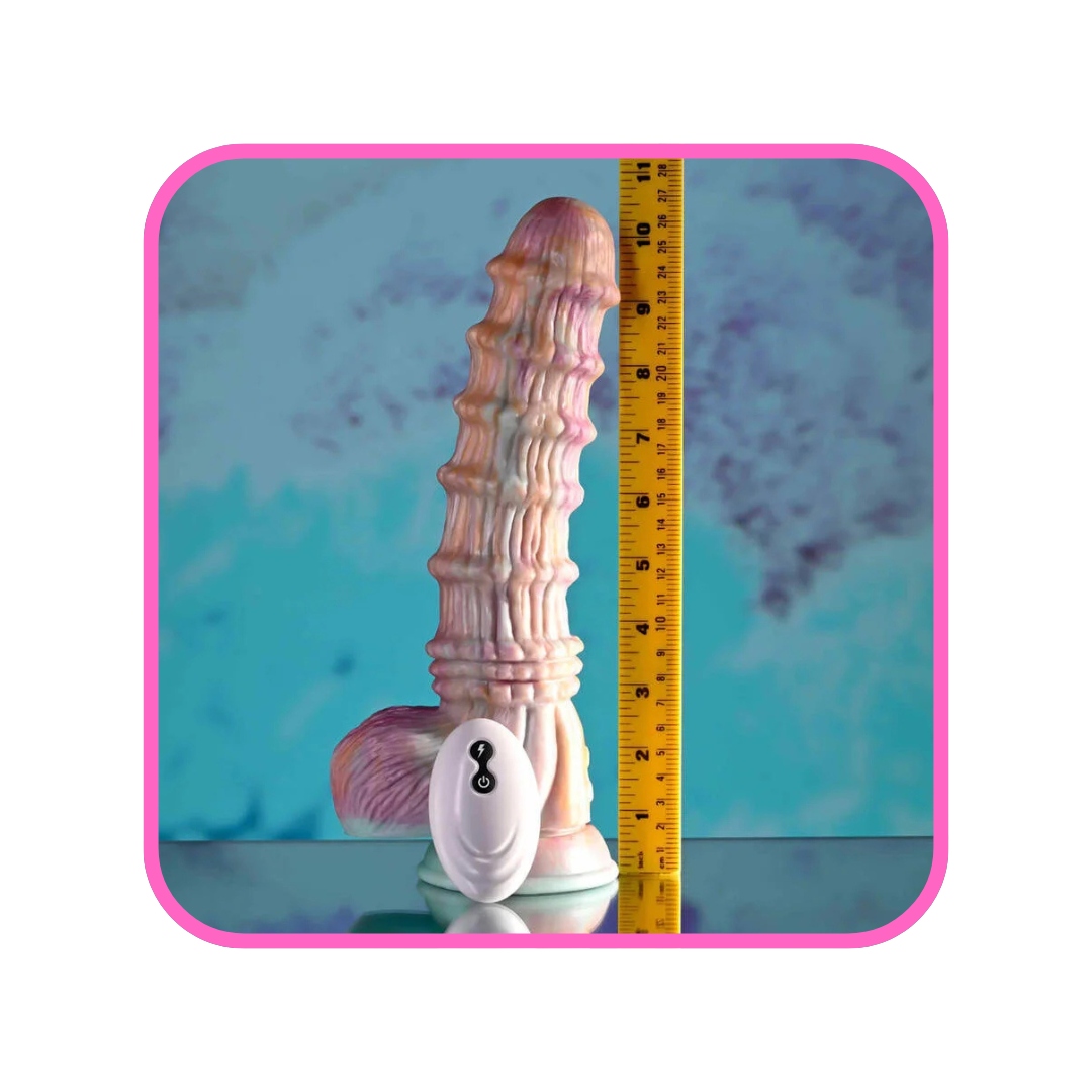 Fantasy 10.9" Vibrating Dragon Dildo