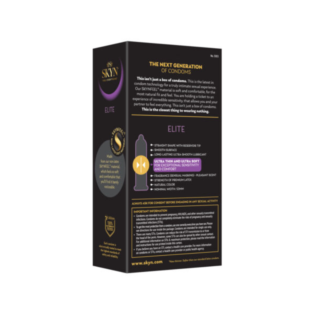 SKYN Elite Non-Latex Condoms 12-Pack