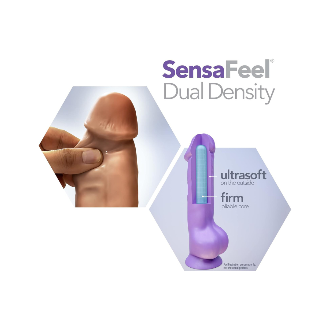 Au Naturel 9" Sensa Feel Dildo - Macho