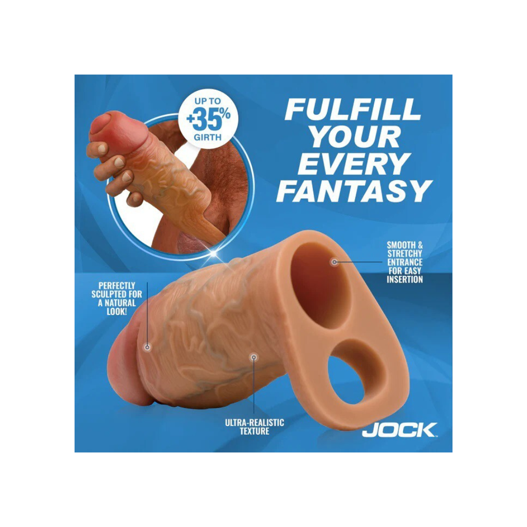 Jock Silicone Penis Extension Sleeve