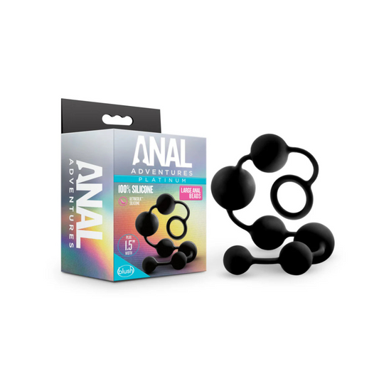 AA Platinum Silicone Large Anal Beads
