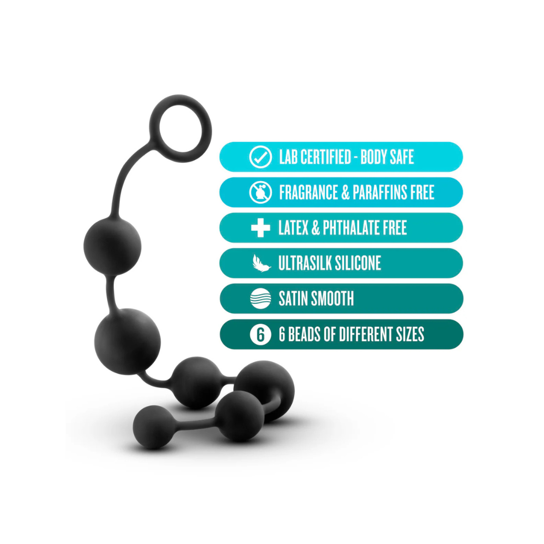 AA Platinum Silicone Large Anal Beads