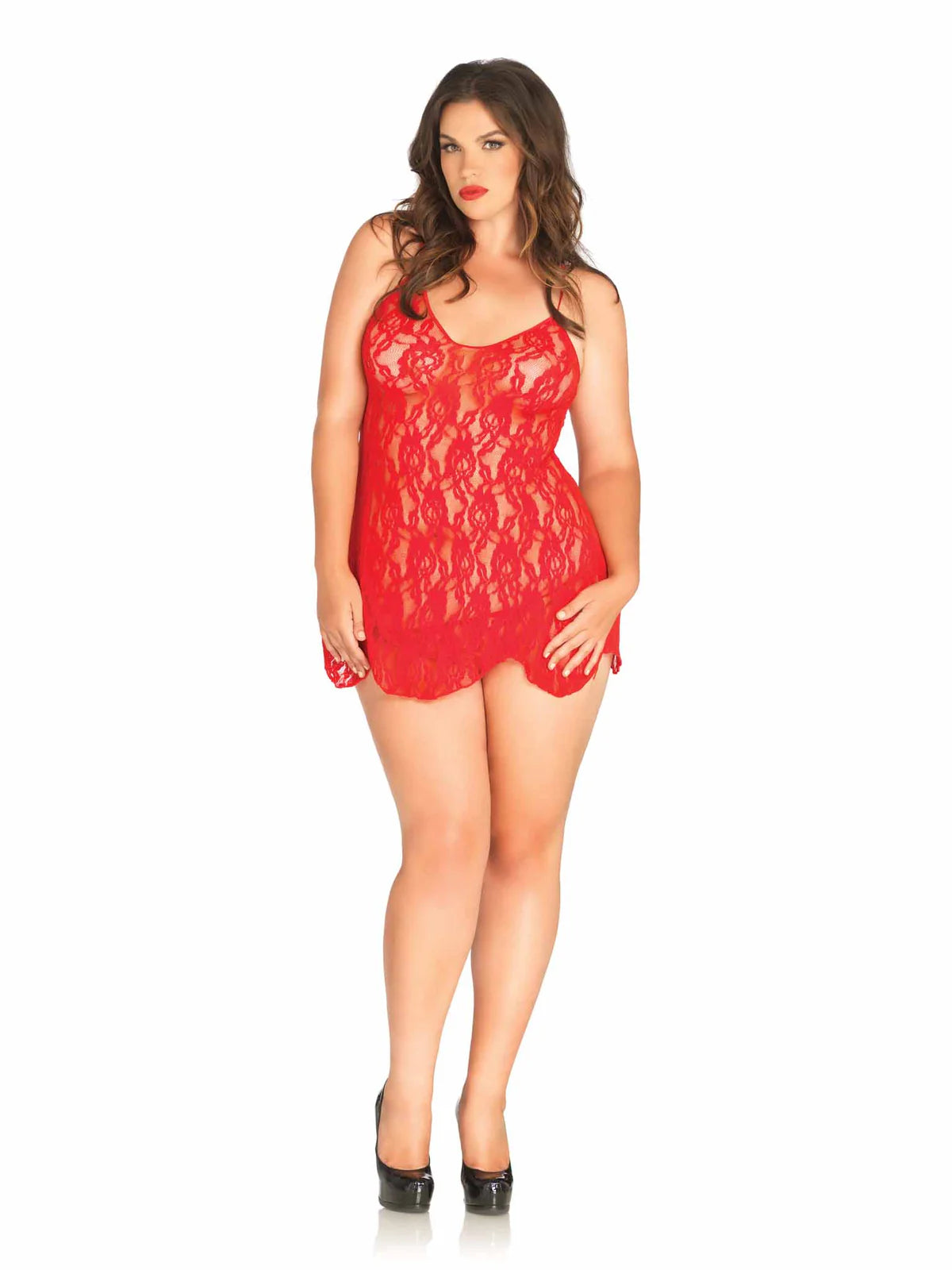 Plus Lace Babydoll Leg Avenue 8717Q