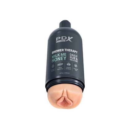 PDX Plus+ Discreet Stroker Milk Me Honey Light