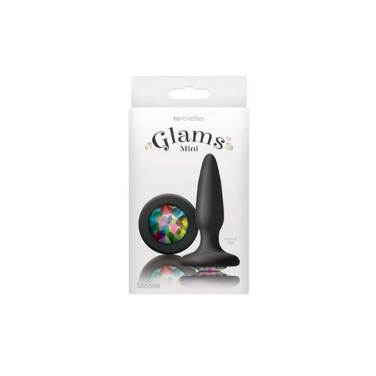 Glams Mini Rainbow Gem Anal Plug