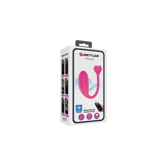 Pretty Love Fisherman Vibrating Egg Pink