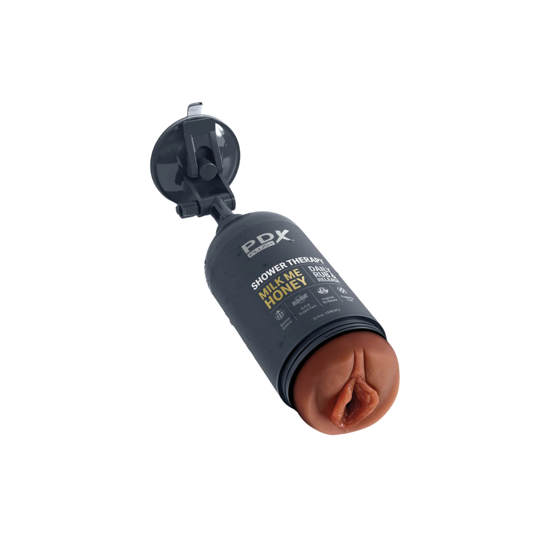 PDX Plus+ Discreet Stroker Milk Me Honey Brown