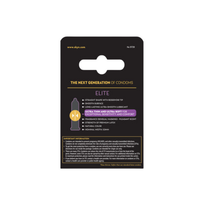 SKYN Elite Non-Latex Condoms 3-Pack
