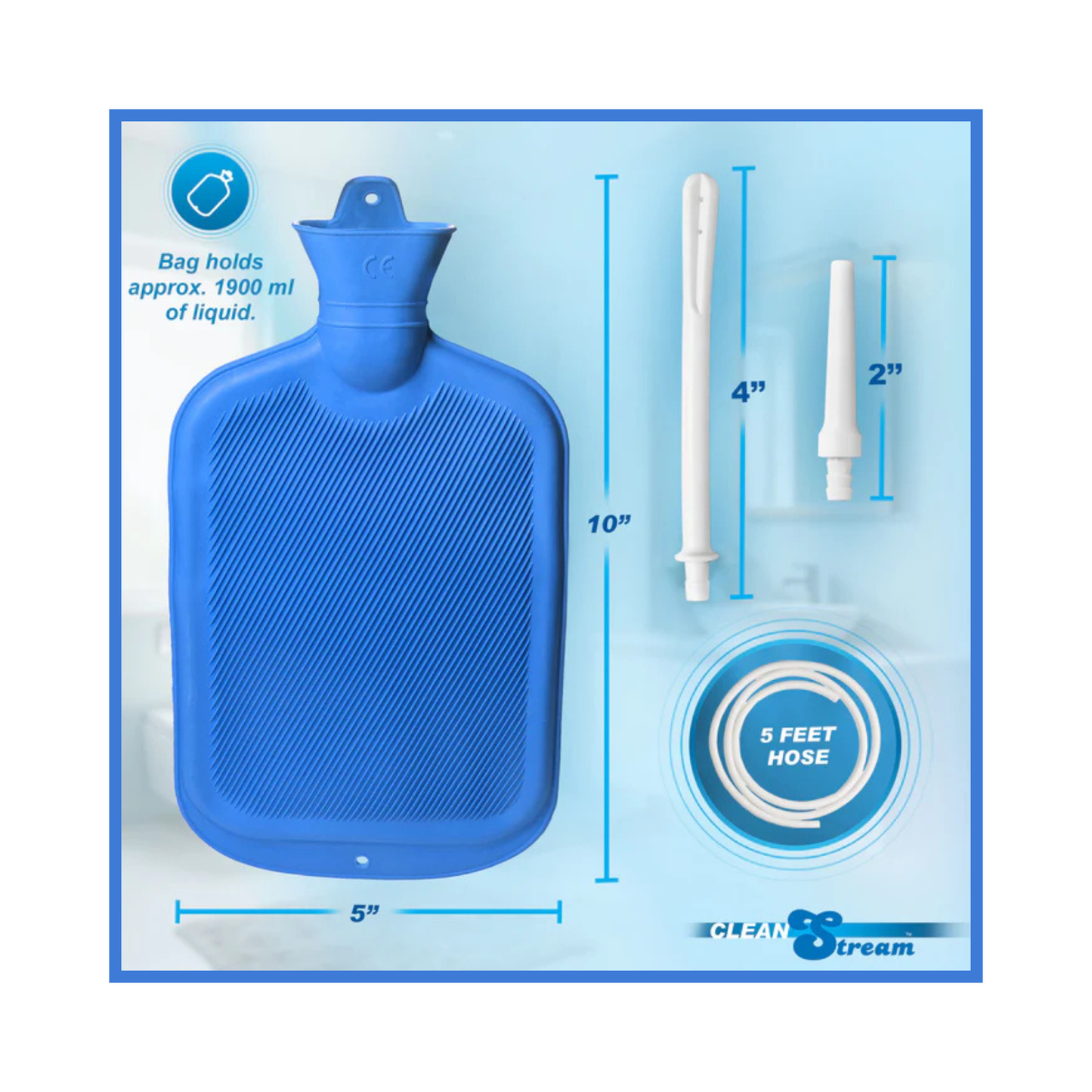 Clean Stream Water Bottle Enema Kit