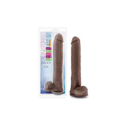 Au Naturel 14" Sensa Feel Daddy Dildo