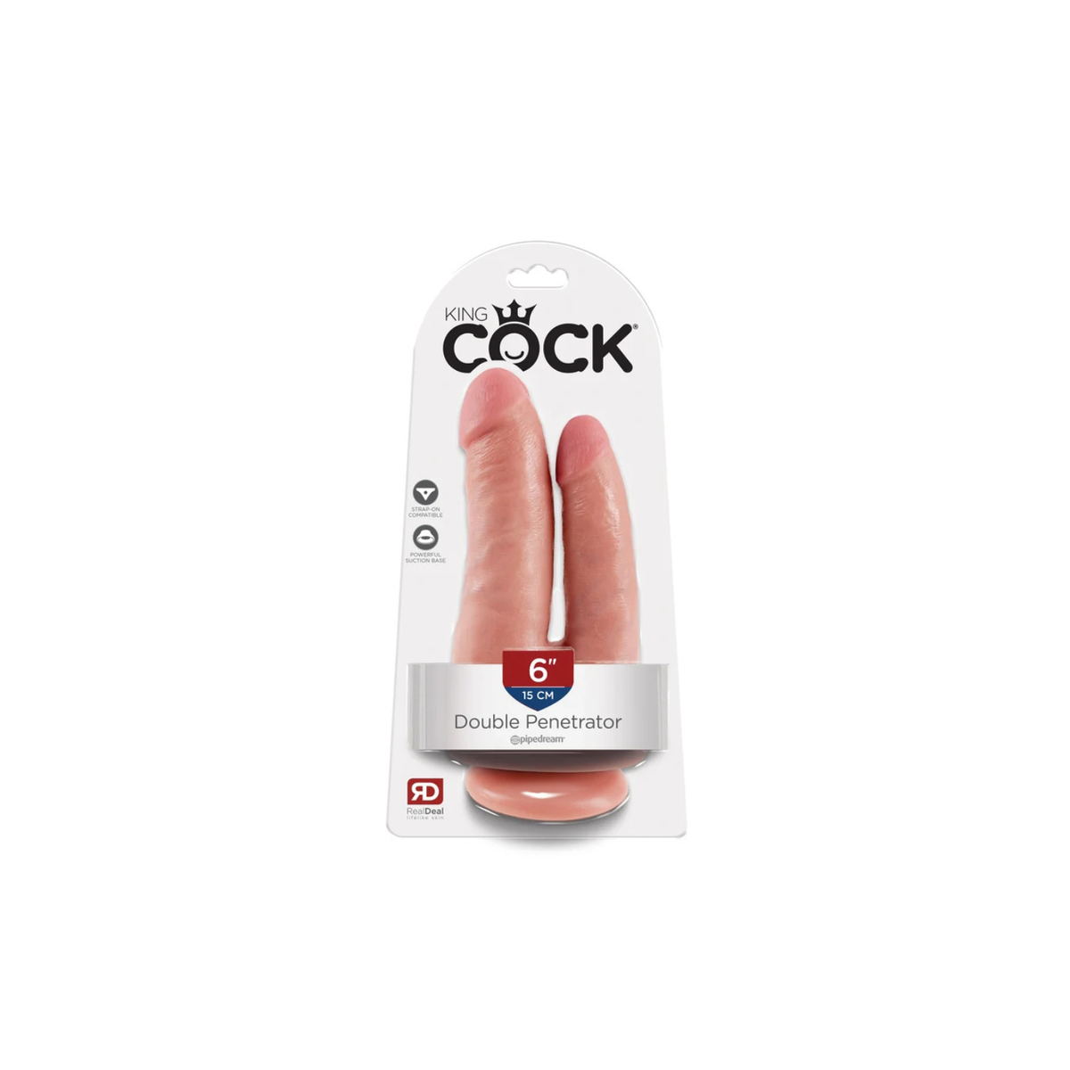 King Cock Double Penetrator 6"