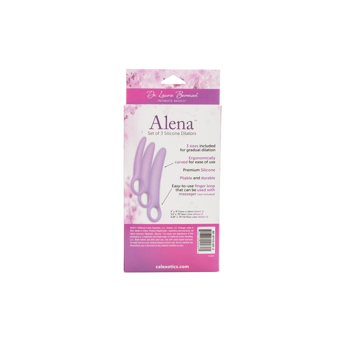 Alena Set Of 3 Silicone Dilators - Dr. Laura Berman
