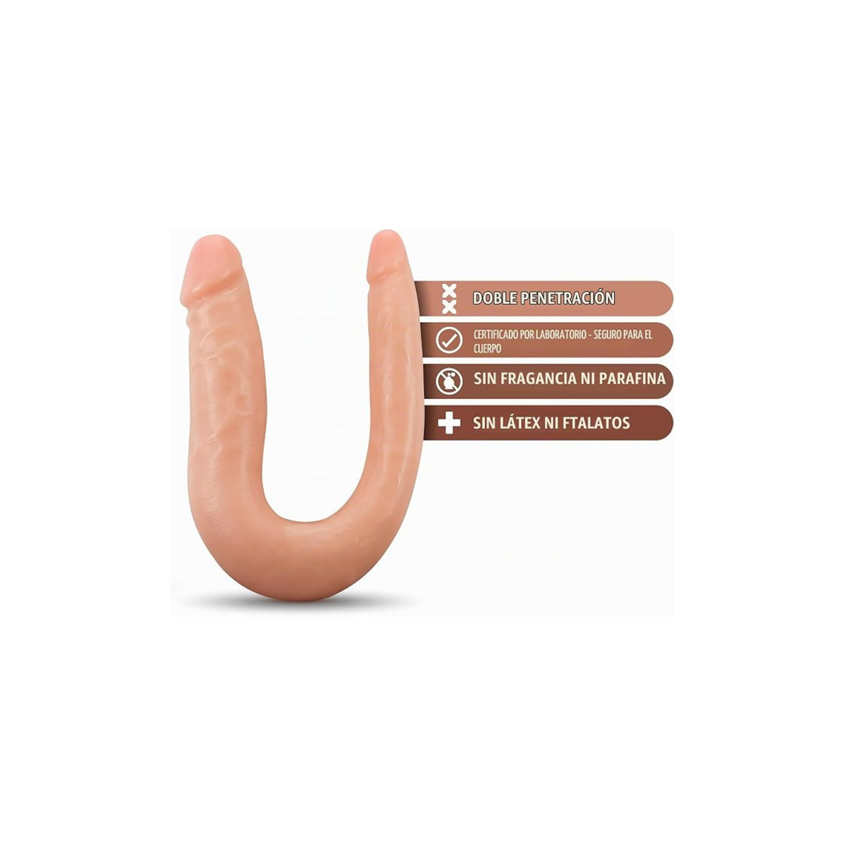 Dr. Skin Mini Double Dong 12.5"