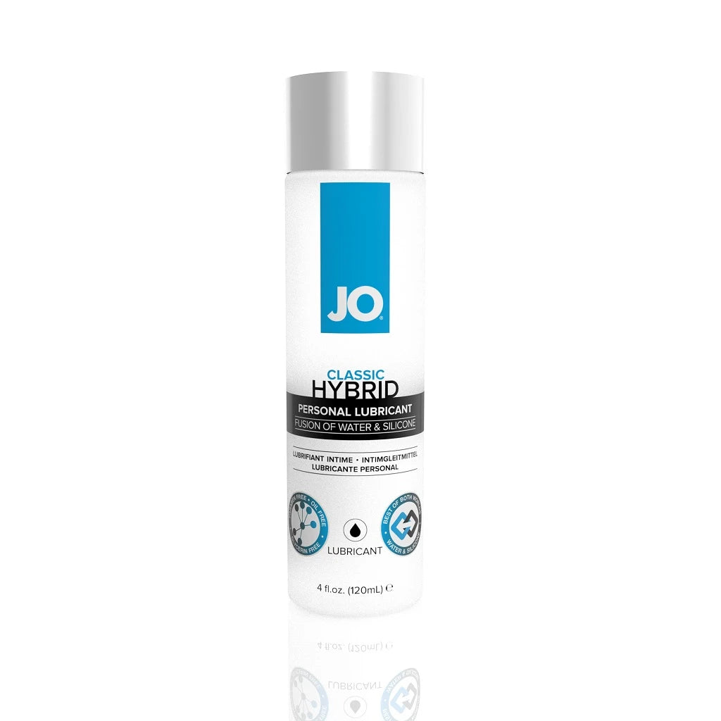 JO Classic Hybrid Lubricant -  Fusion of Water & Silicone 4 oz.