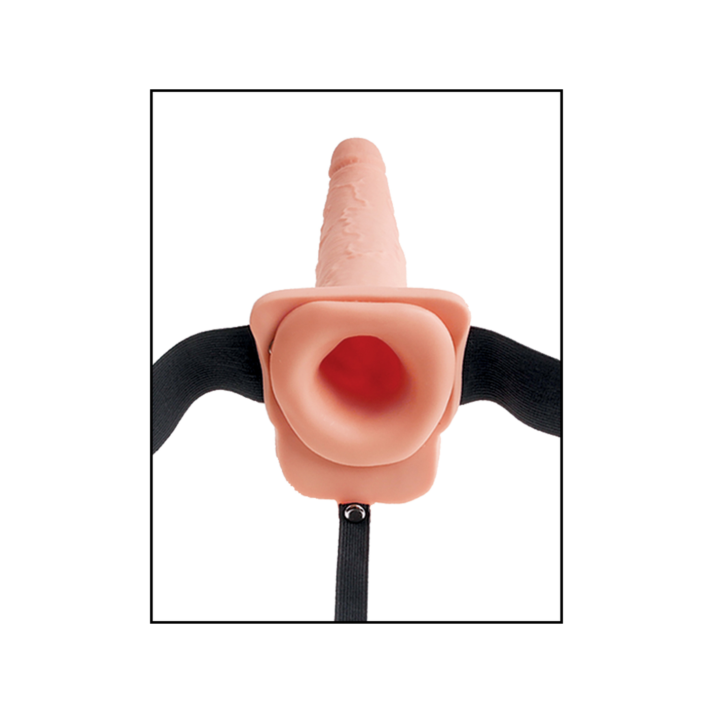 Fetish Fantasy 7.5" Hollow Squirting Stap-On Beige