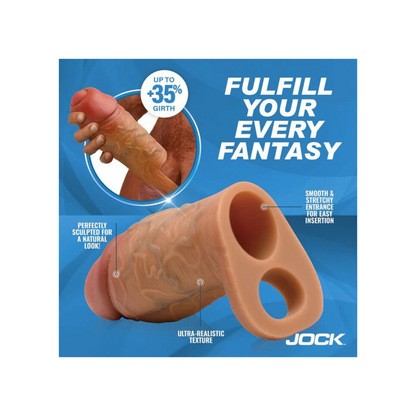 Jock Silicone Penis Extension Sleeve