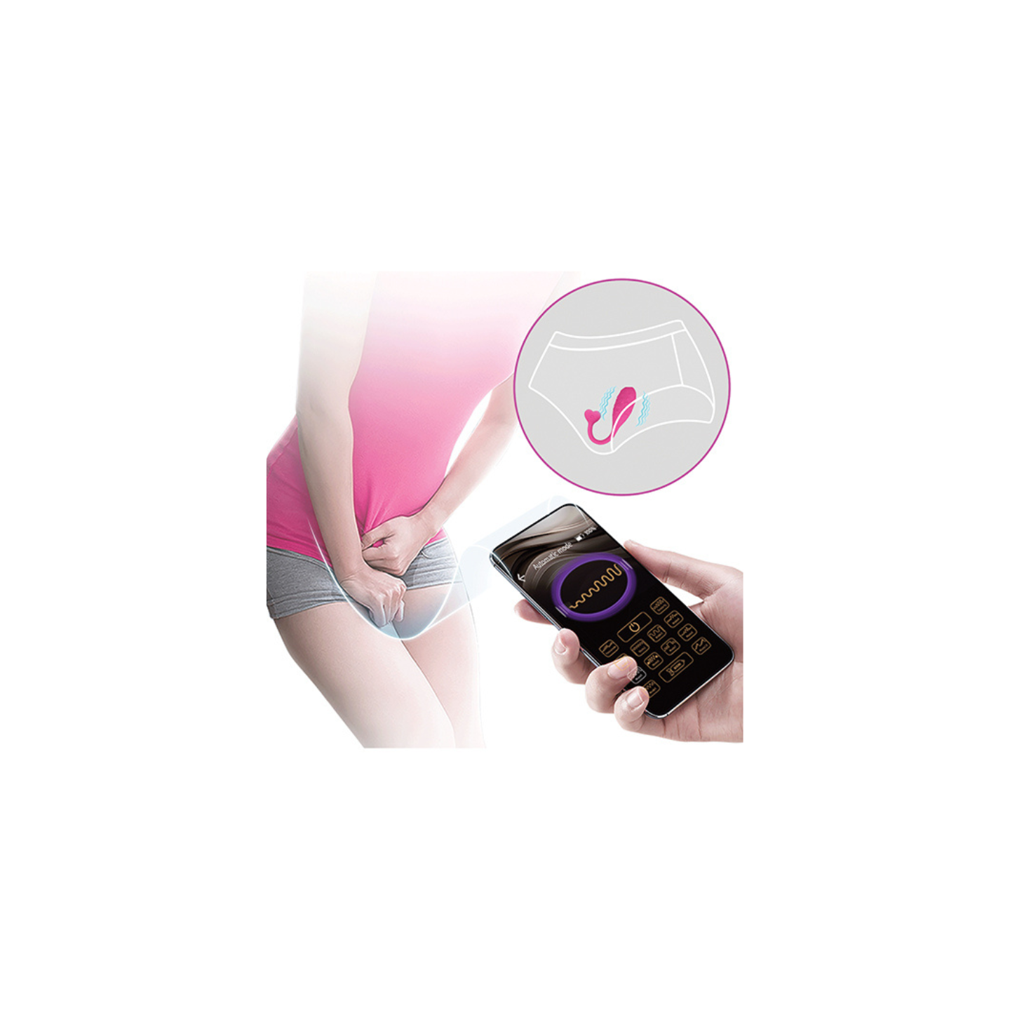Pretty Love Fisherman Vibrating Egg Pink