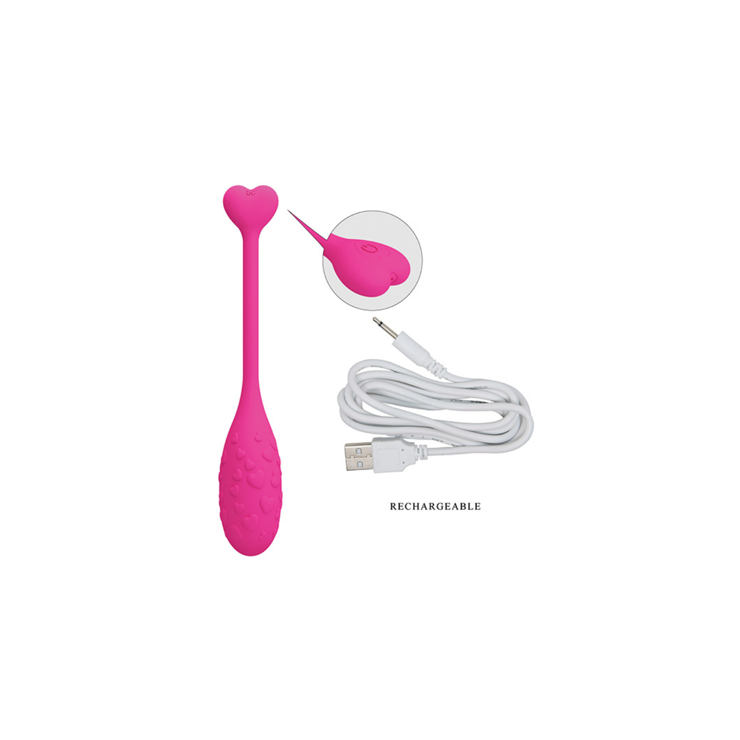 Pretty Love Fisherman Vibrating Egg Pink