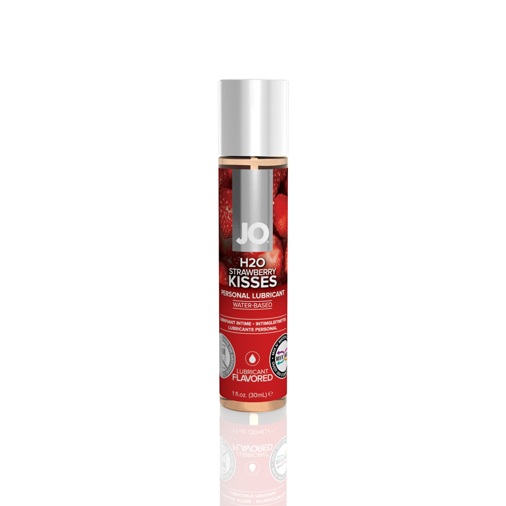 JO H2O Strawberry Kisses Lubricant 1 oz.