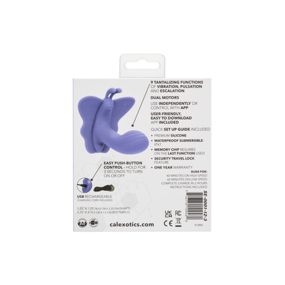 Calextics App Connect Venus Butterfly Vibrator