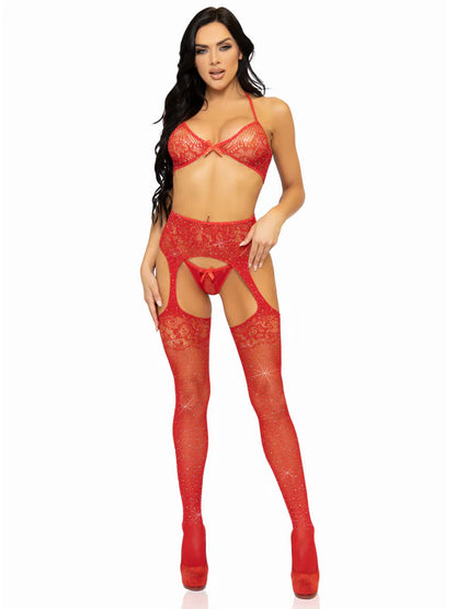 Bra and Panty Set Leg Avenue 81656
