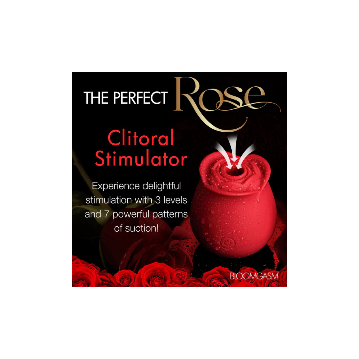 Bloomgasm The Perfect Rose Clitoral Stimulator