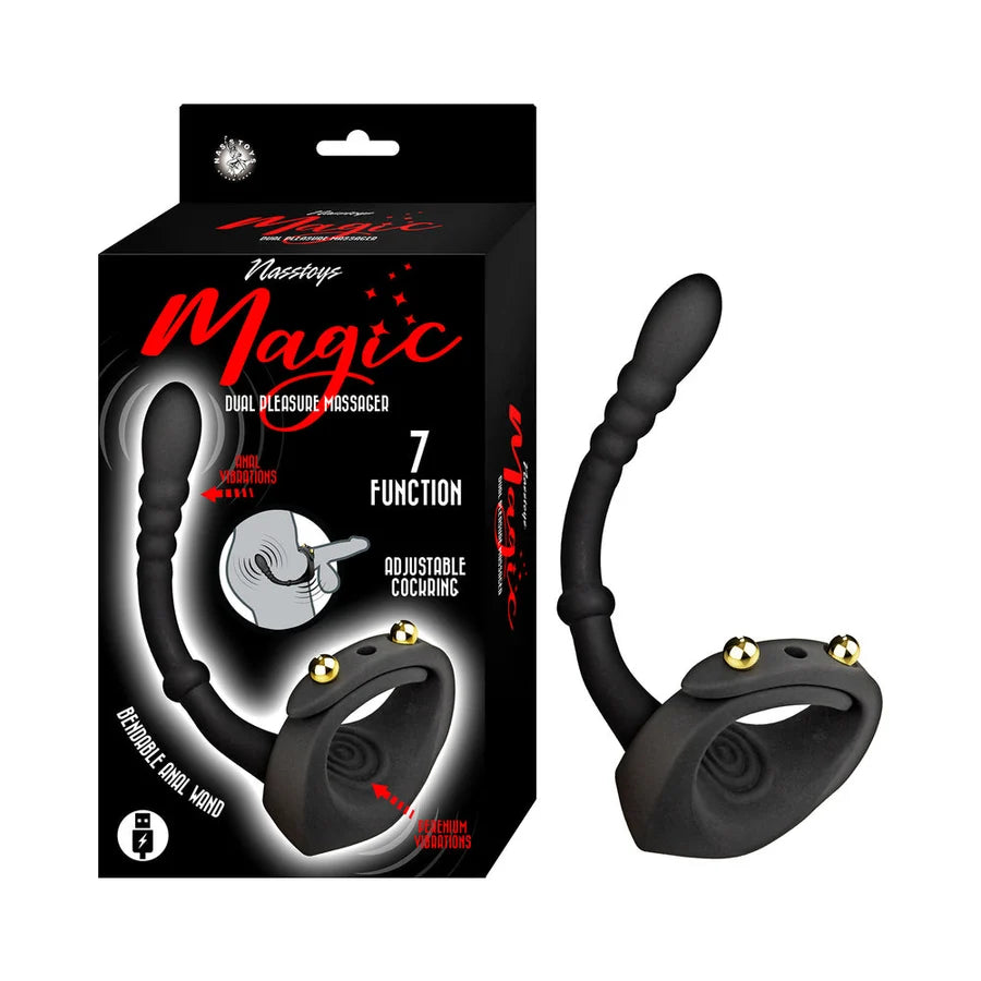 Nasstoys Magic Dual Pleasure Massager - Black