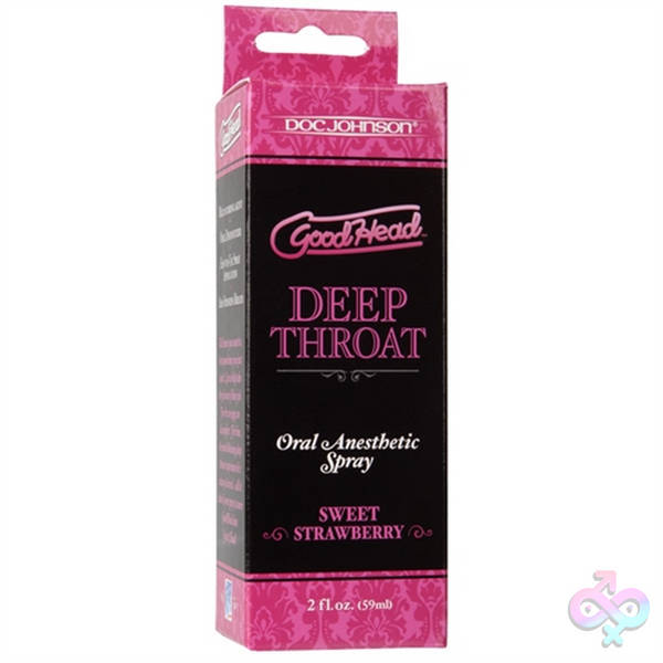 Goodhead Deep Throat Strawberry 2Oz