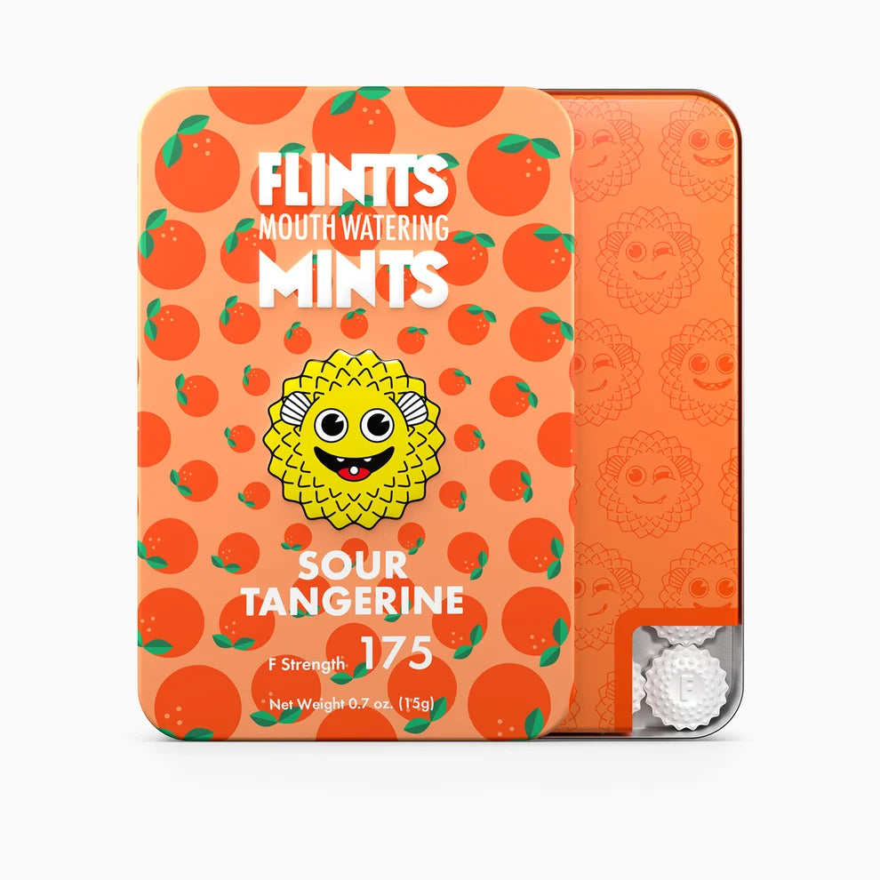 Flintts Mouthwatering Mints FStrength Sour Tangerine