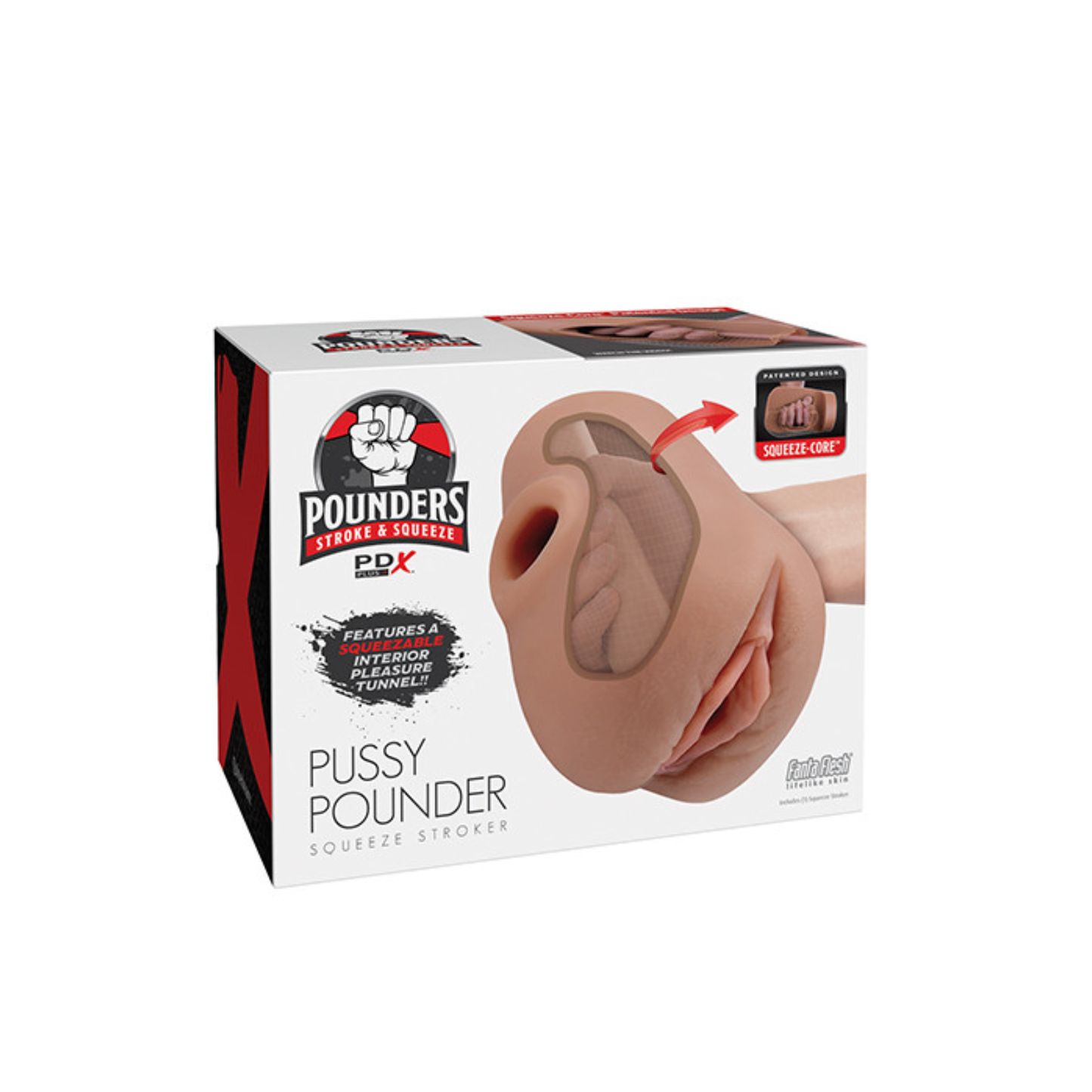 PDX Plus Pussy Pounder Squeeze Stroker