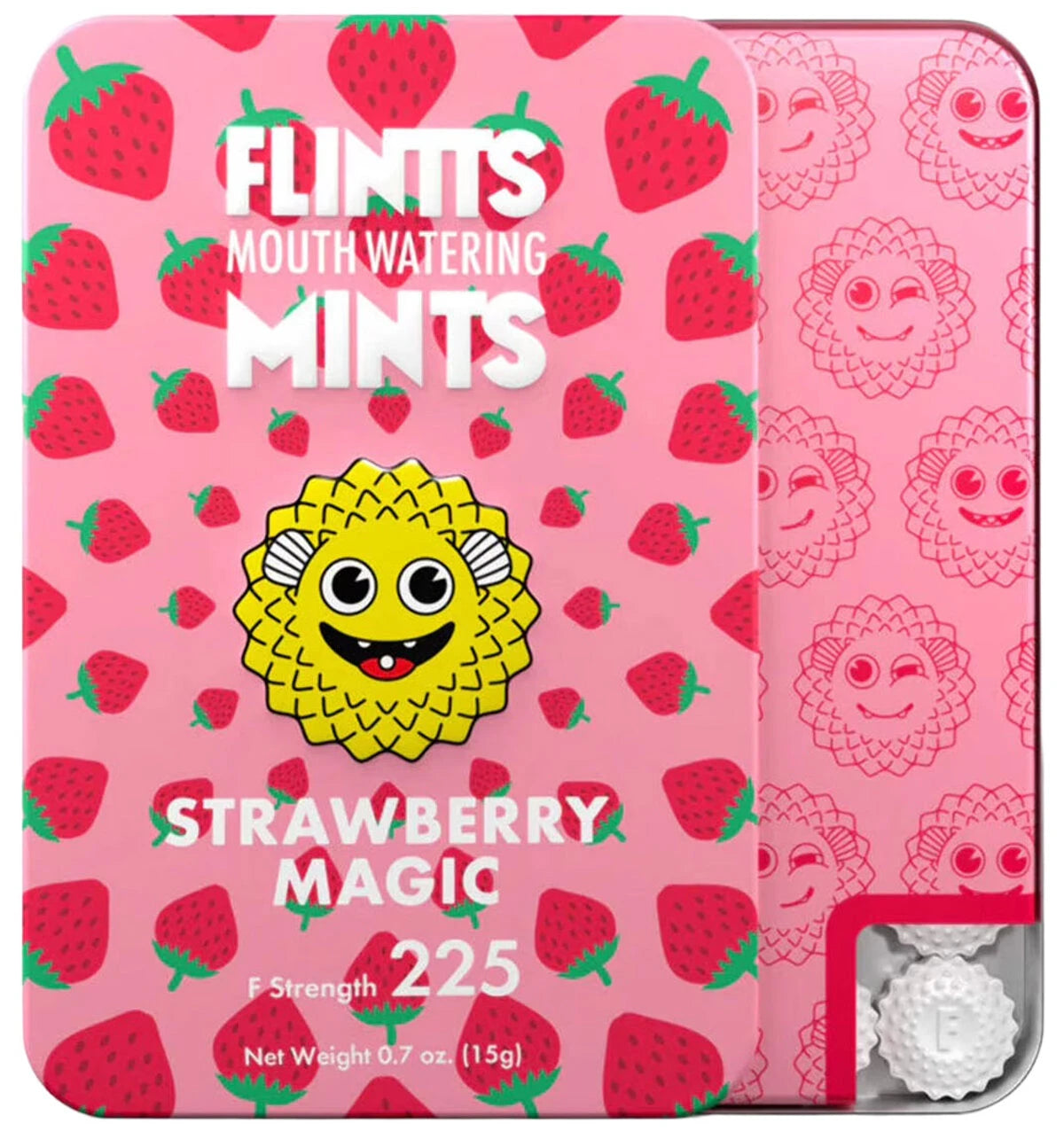 Flintts Mouthwatering Mints FStrength Strawberry