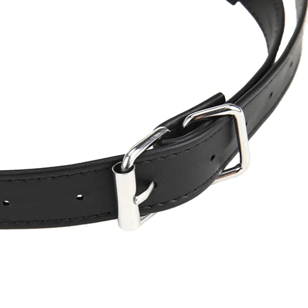 Luxfetish Breathable Ball Gag w/Adjustable Pressure Nipple Clamps